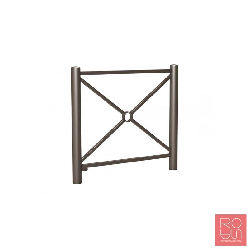 Tanca Carrefour | Disseny Creu Simple i Seguretat Urbana